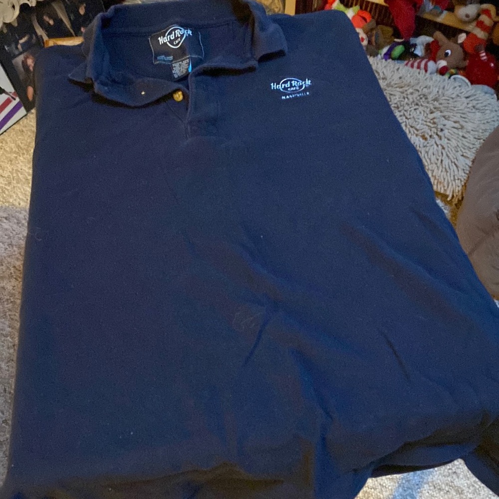 Mans large short slv Hard Rock Cafe shirt